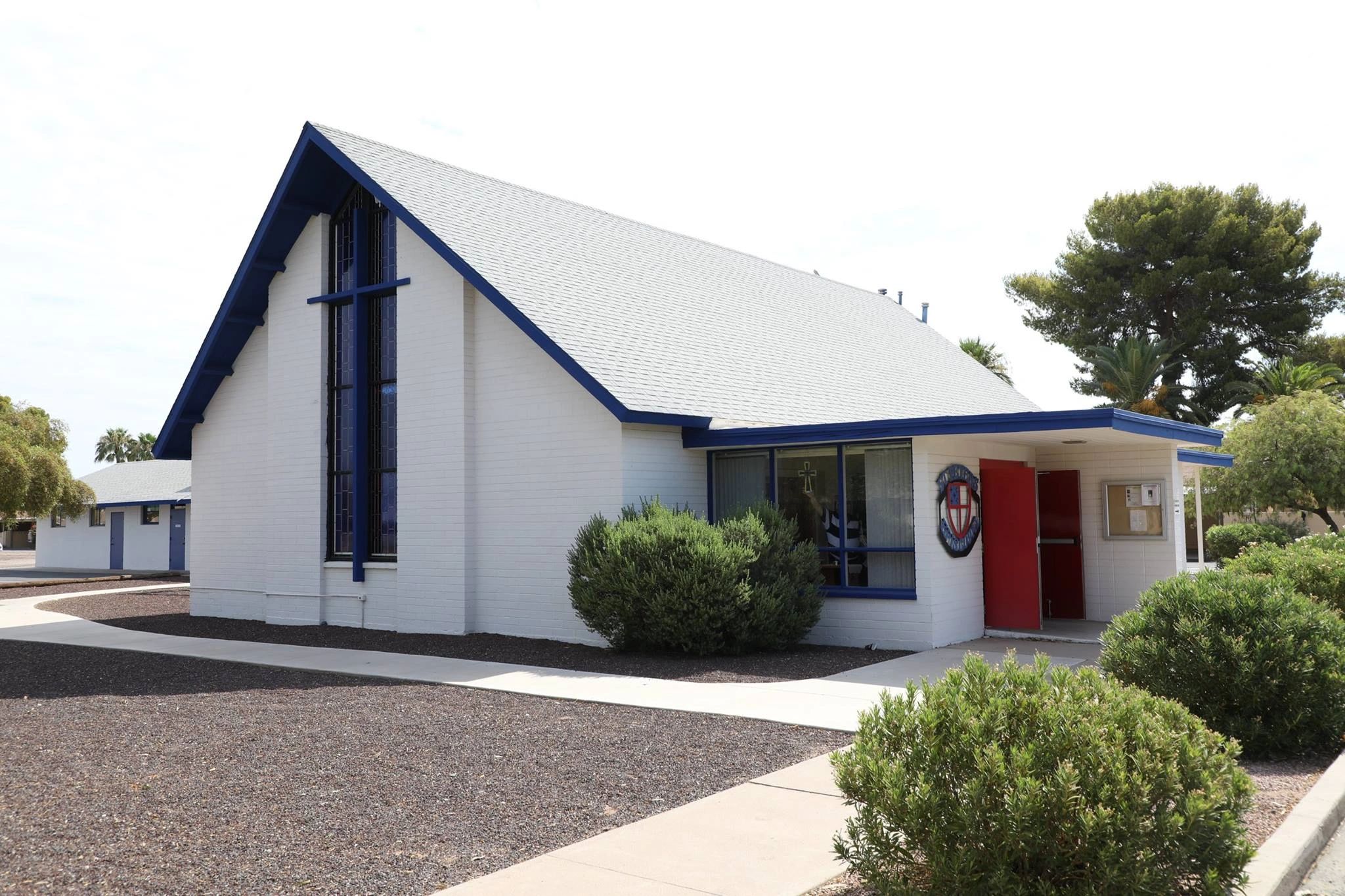 outside view of the church