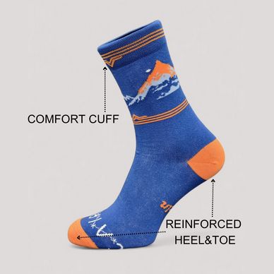 custom design socks, classic cotton model