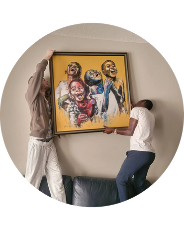 Making my house a home.