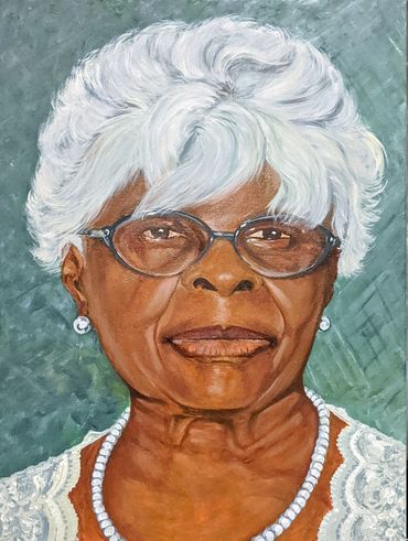 Finished portrait - female, Size 18X24 Oil on canvas