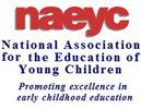 Logo of the National Association for the Education of Young Children.