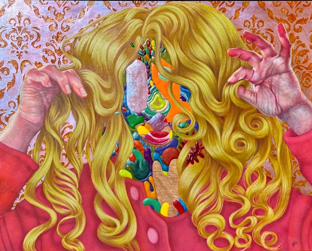Unrealistic Expectations or The Fisher Woman's Golden Bucket,
20x16in, 2026
