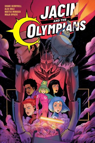 Cover for comic book Jacin And The Olympians