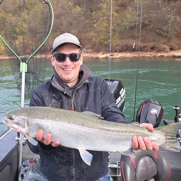 Steelhead fishing charter Niagara River, Lake Ontario