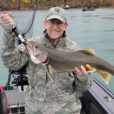 Lake Trout Fishing Niagara River