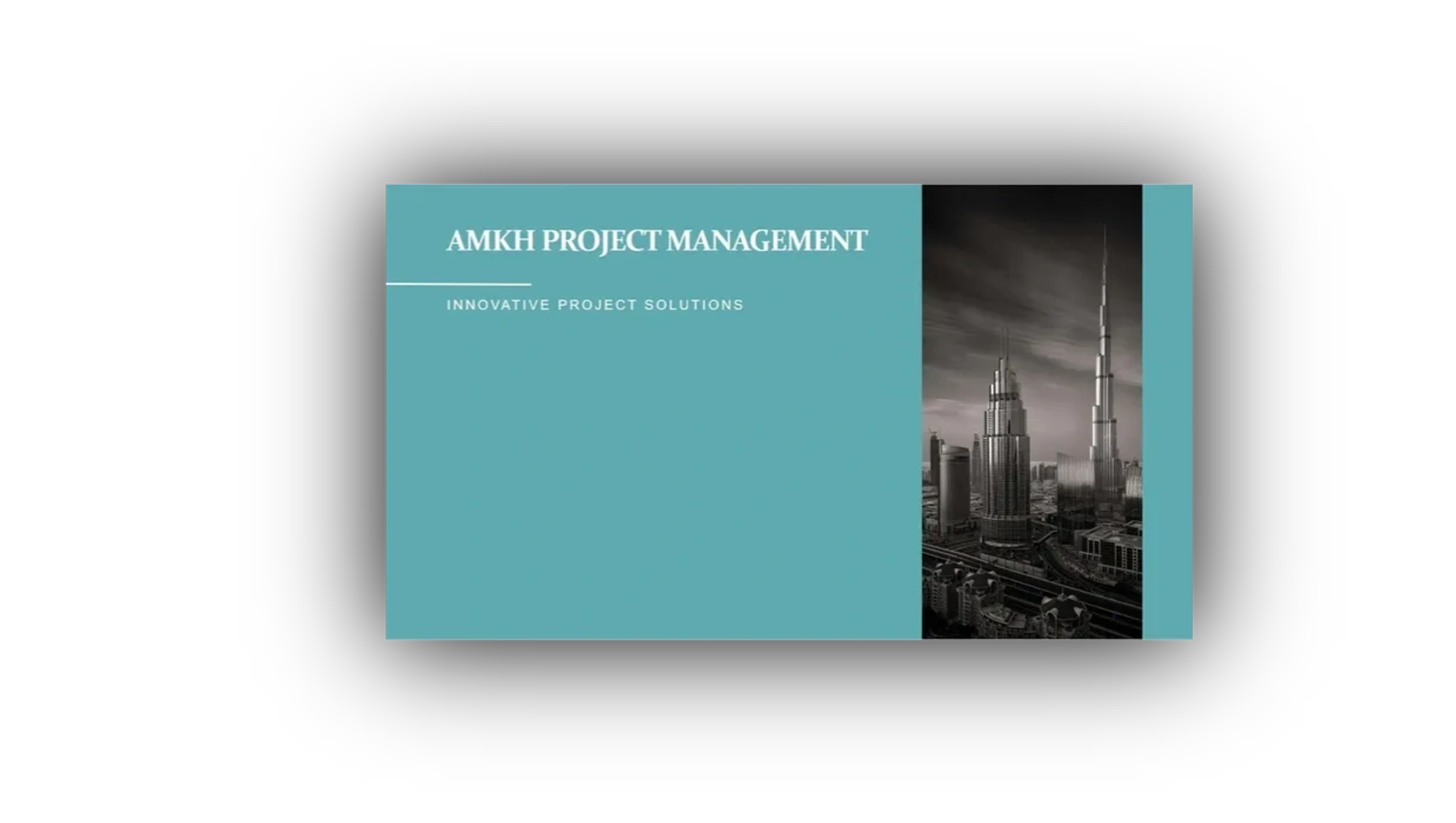 Architectural Management
Knowledge Handover