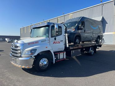 Big or small we tow it all. Van towing near me, towing, tow truck.