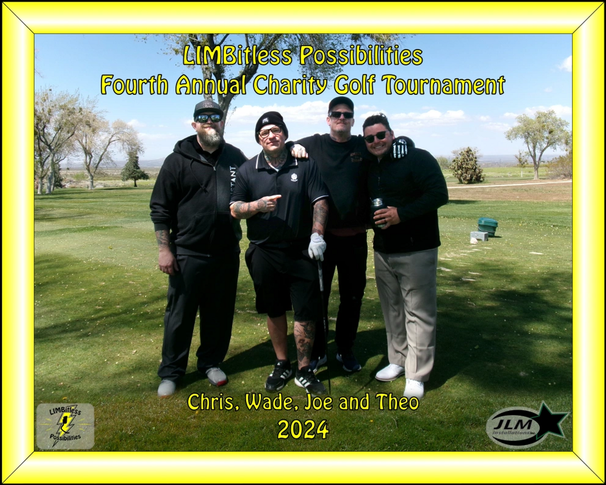 Picture of Chris, Wade, Joe and Theo