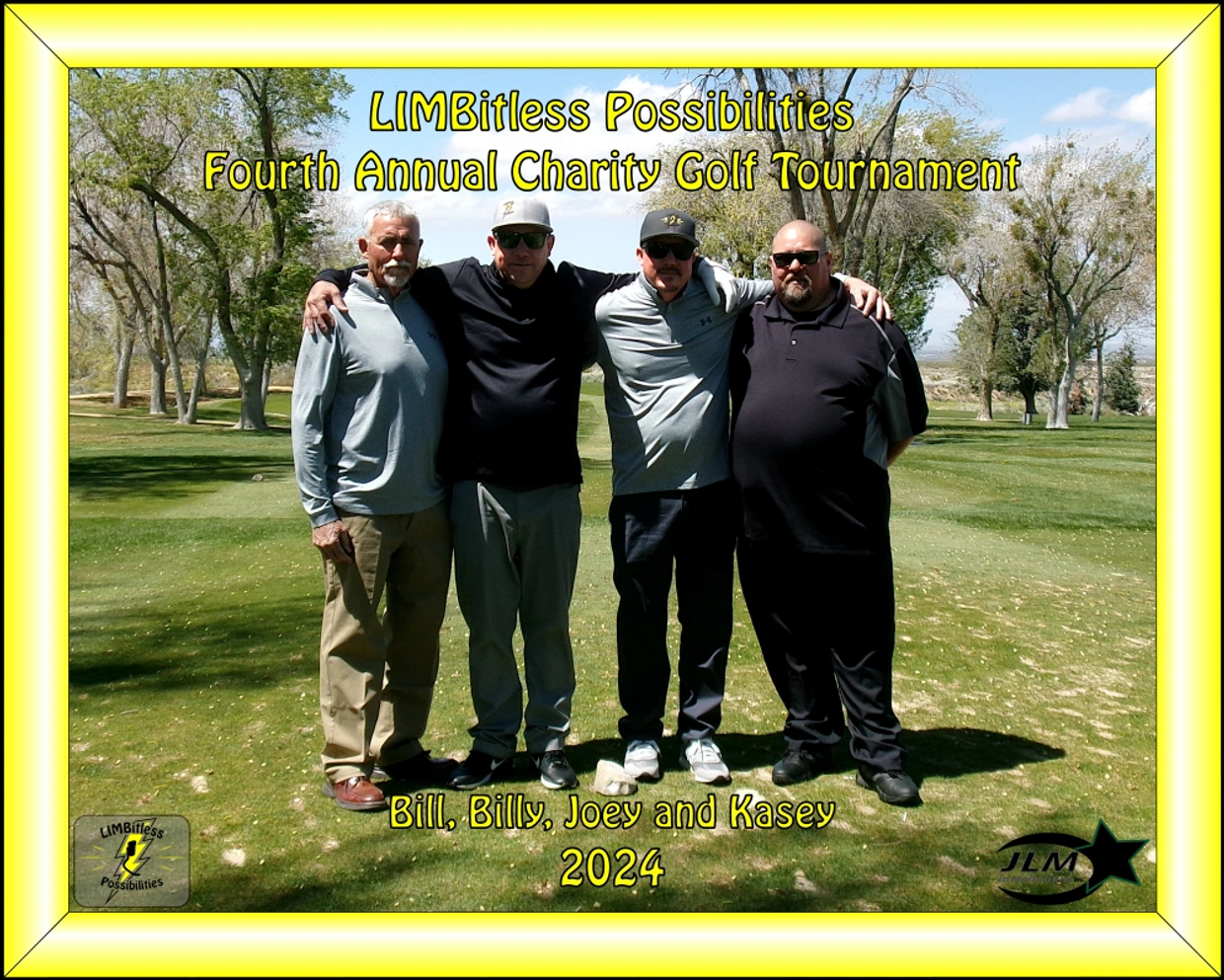 Picture of Bill, Billy, Joey and Kasey