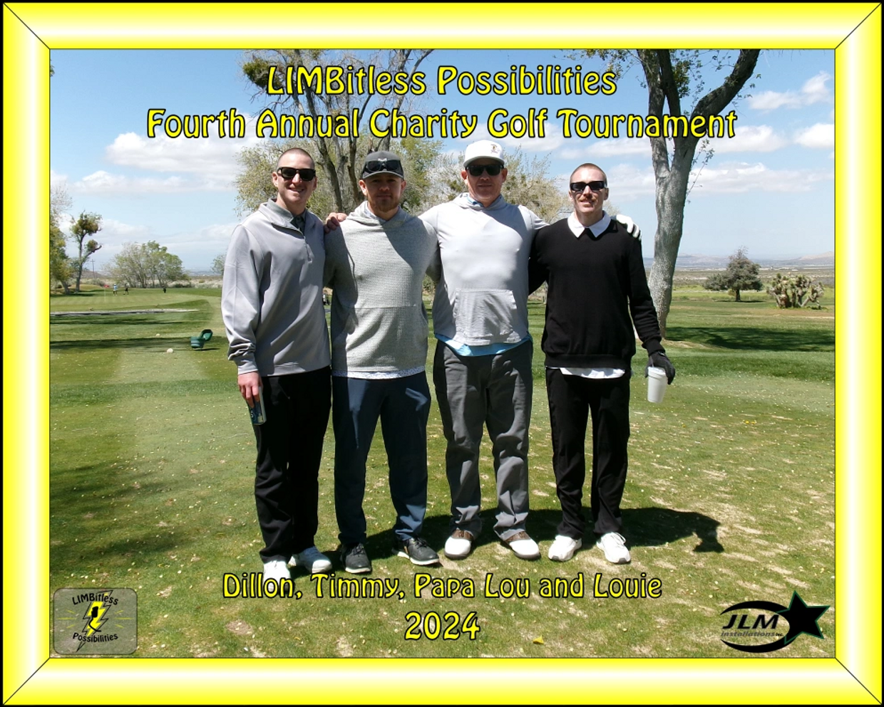 Picture of Dillon, Timmy, Papa Lou and Louie