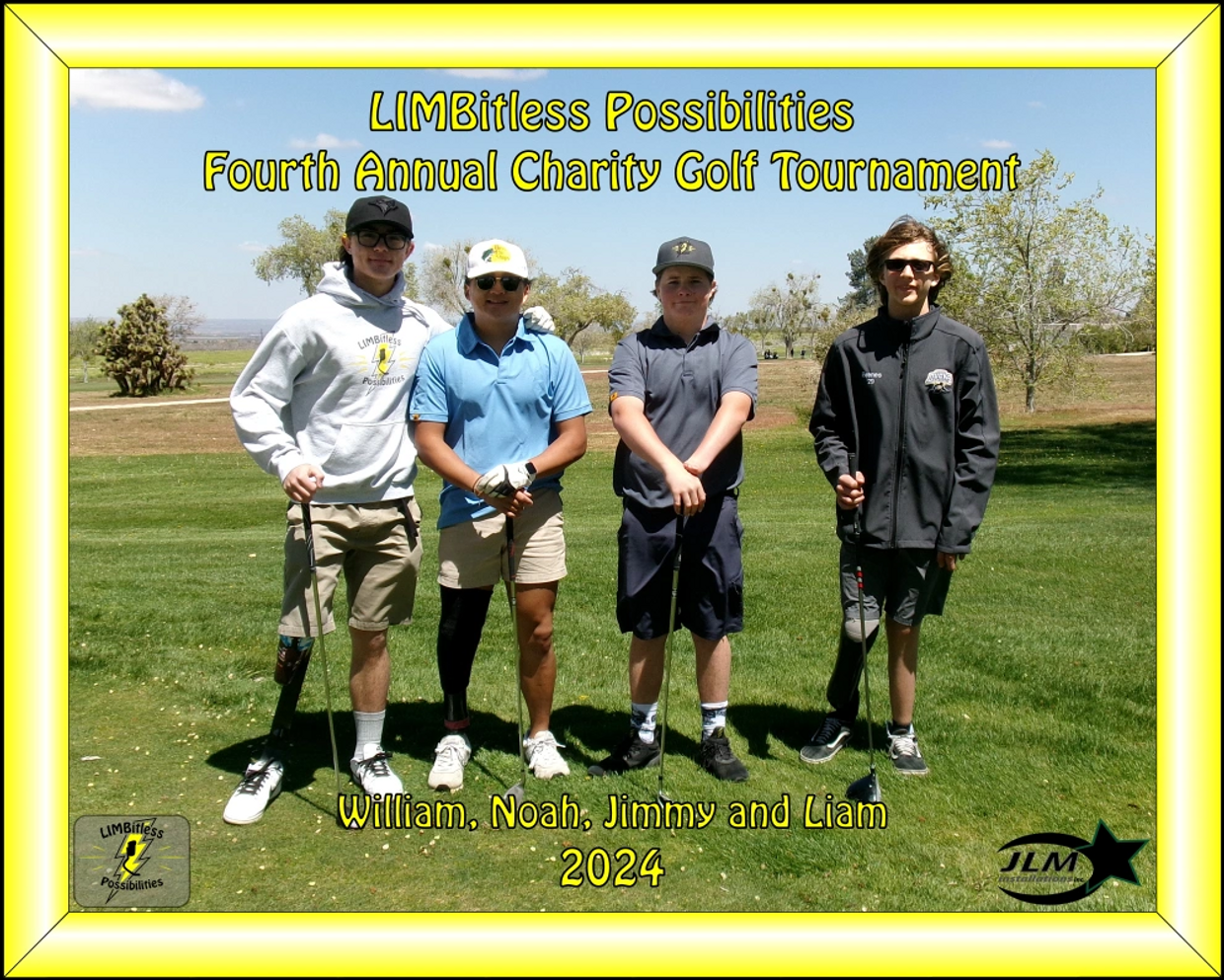 Picture of William, Noah, Jimmy and Liam