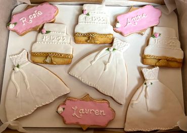 Bridal Party Cookies