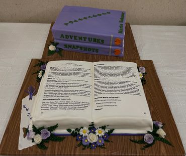 Librarian Funeral / Celebration of Life Cake