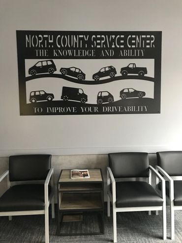 Our brand new waiting area - North County Service Center - Manchester, Maryland