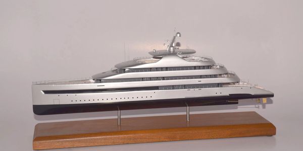 Delegance Superyacht Model of  the Superyacht Savannah