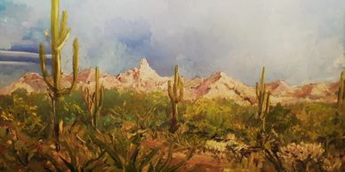 Pinnacle Peak and the the upper Sonoran desert of the McDowell Mountains define North Scottsdale