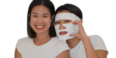 Female user of Vaso Mask