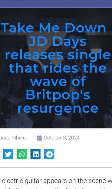 JyLa Blog of JD Days Take Me Down