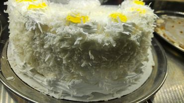 Photo Of Delicious Coconut Cake