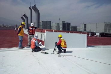 Impermeabilización mantenimiento de a manto asfáltico con poliuretano 1