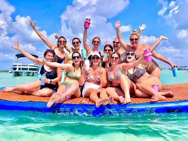Bachelorette Party Destin Crab Island Boat Tour
