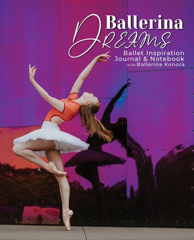 Journal cover with a dancer in a pose