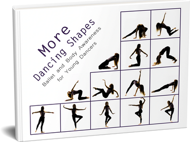 book cover with different dance poses - mostly on the floor