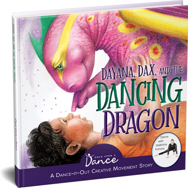 book cover with a dragon and boy