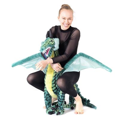 dancer riding a dragon