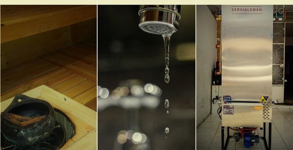 reparación y mantenimiento Jacuzzi, sauna, generador de sauna, caldera industrial.