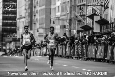 This was the New York Marathon in 2021. The campaign was called "Go Hard"