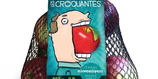 Pomme de variété Spartan.