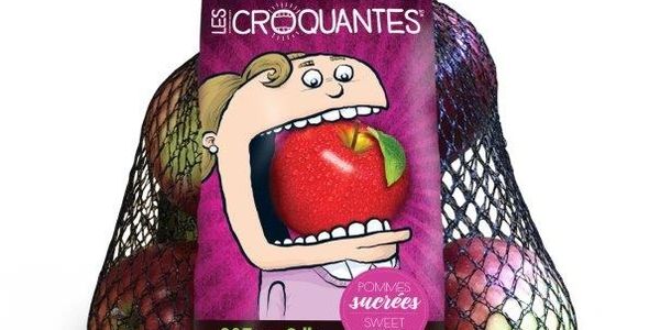 Pommes de variété Empire.