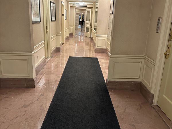 Eco-Friendly, Non-Toxic clean hallway
