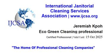 Certified Professional cleaning