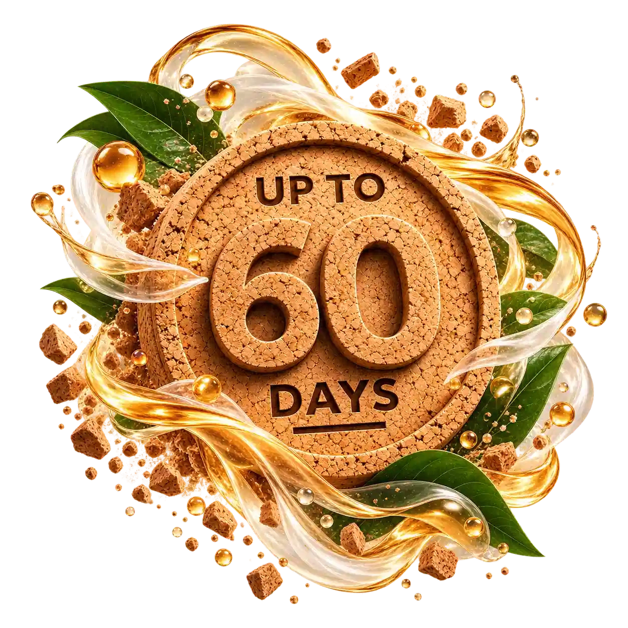 Ethicork™ natural cork air care refill with up to 60 days fragrance performance