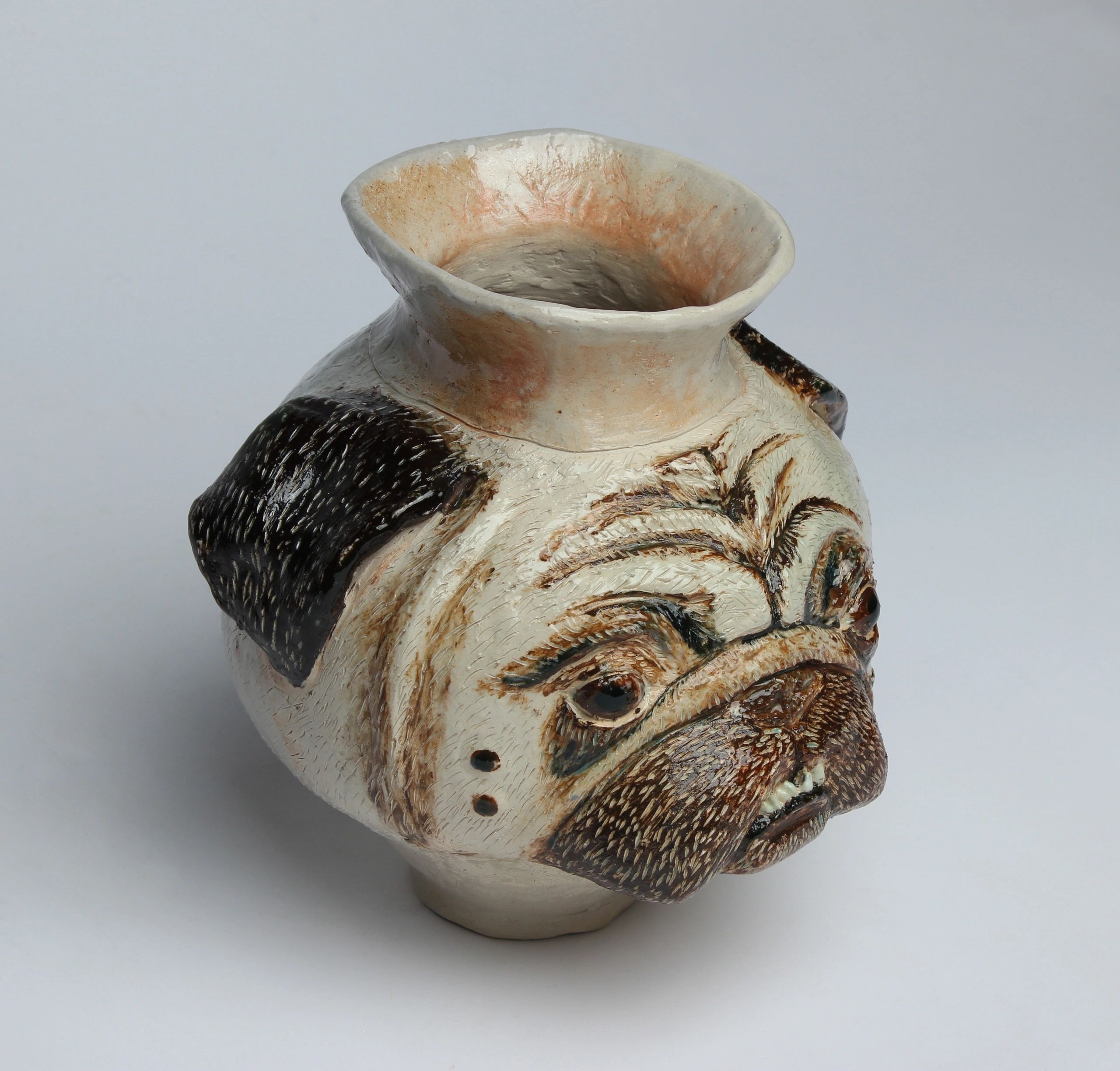 Soda fired vessel