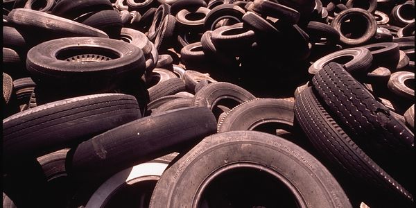 The thousands of rubber tires ending up in landfilles.