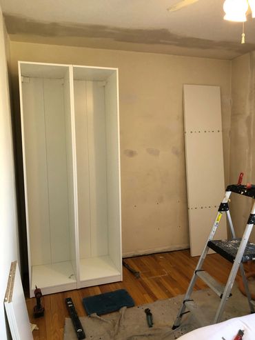 IKEA customizable closet systems