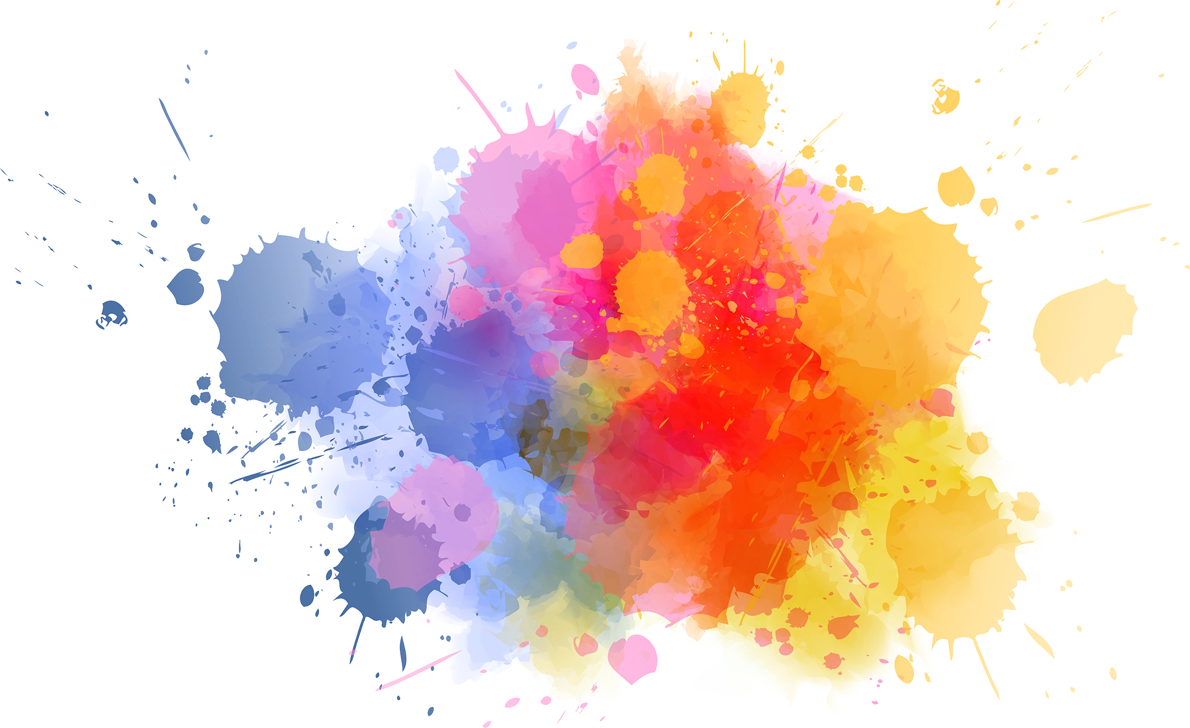 Watercolor splash