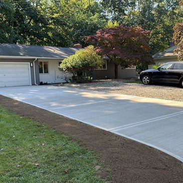 Concrete Driveway Installation