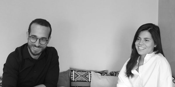 Arquitetos fundadores do escritório Nidarq em Ribeirão Preto, Cristiana Torres e Matheus Machado.