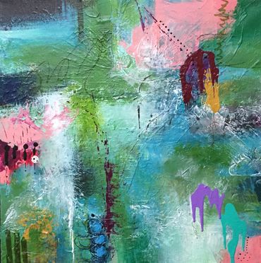 "Imagine The Possibilities" - 12"x12"x1.5" acrylic on canvas. Framed
$230 + s/h.