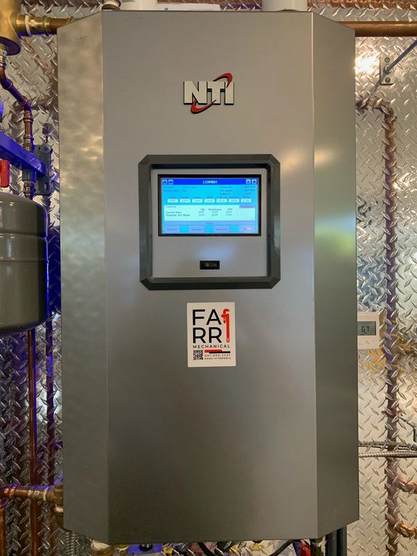 NTI Boiler Hydronic Heating System - Farr Mechanical