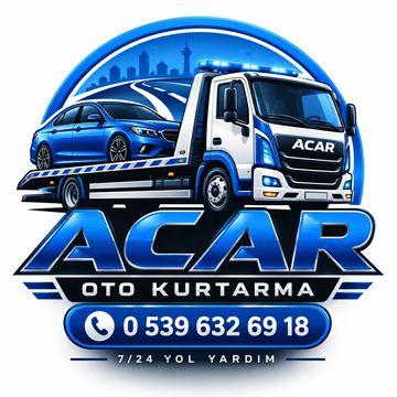 Oto kurtarma logo tasarımı, yol yardım hizmeti sunuyor.