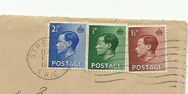 3 stamps of Edward VIII

