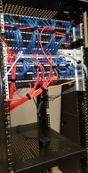 IT Rack cabling clean up