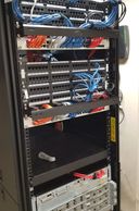 IT Rack cabling clean up