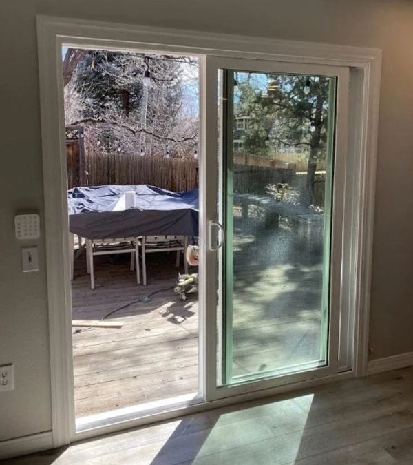 Sliding glass door