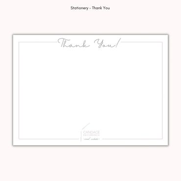 Candace McCormack real estate stationery